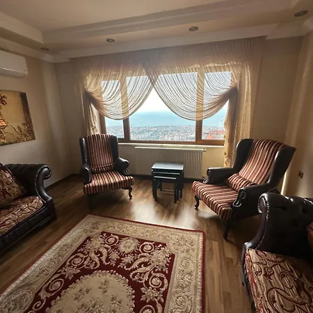 Boztepe Deniz Manzarali Sueper Apartment